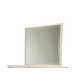 AICO Hollywood Loft Rectangular Dresser Mirror in Frost 9001660-08 CLOSEOUT