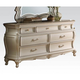 Acme Chantelle 7-Drawer Dresser in Pearl White 23545 EST SHIP TIME APPX 4 WEEKS