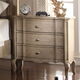 Acme Chelmsford 3-Drawer Nightstand in Antique Taupe 26053 EST SHIP TIME APPX 4 WEEKS