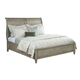 American Drew Savona California King Anna Sleigh Bed in Versaille 654-307R