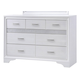 Coaster Furniture Miranda 7 Drawer Dresser in White
