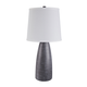 Shavontae Poly Table Lamp (Set of 2) in Gray L243004 FedEx/UPS