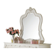 Acme Edalene Mirror in Pearl White 30513 EST SHIP TIME APPX 4 WEEKS