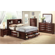Acme Ireland 2pc Storage Bedroom Set in Brown EST SHIP TIME APPX 4 WEEKS Acme Ireland 2pc Storage Bedroom Set in Brown EST SHIP TIME APPX 4 WEEKS