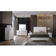 Acme Naima ll 2pc Panel Bedroom Set in White EST SHIP TIME APPX 4 WEEKS