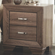 Coaster Furniture Kauffman Nightstand in Washed Taupe