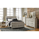 Bellaby 4pc Panel with Storage Bedroom Set in Whitewash