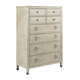 American Drew Vista 8 Drawer Chest in White Oak 803-215