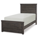 Legacy Classic Kids Bunkhouse Twin Louvered Panel Bed in Aged Barnwood 8830-4103K