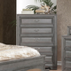 Furniture of America Brandt 5 Drawer Chest in Gray CM7302GY-C PROMO