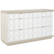 Bernhardt Axiom Cast Shaped Dresser in Linear White 381-056   PROMO