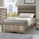 Crown Mark Furniture Matteo Full Bed in Melamine