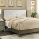 Furniture of America Enrico I Full Platform Bed in Gray CM7068GY-F