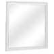 Crown Mark Louis Philip Mirror in White B3650-11