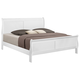 Crown Mark Louis Philip Queen Sleigh Bed in White Crown Mark Louis Philip Queen Sleigh Bed in White