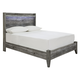 Baystorm Full Panel Bed in Gray