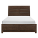 Homelegance Furniture Erwan King Panel Bed in Dark Walnut 1961K-1EK