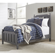 Liberty Furniture Cottage View Full Panel Bed in Dark Gray EST SHIP TIME APPX 4 WEEKS