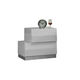 J&M Milan Nightstand Left in White Lacquer 17687-LNS J&M Milan Nightstand Left in White Lacquer 17687-LNS