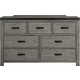 Elements International Wade Dresser in Gray WE600DR Elements International Wade Dresser in Gray WE600DR