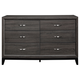 Homelegance Davi Dresser in Gray 1645-5 Homelegance Davi Dresser in Gray 1645-5