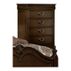 Homelegance Mont Belvieu Chest in Dark Cherry 1869-9