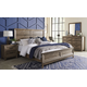Liberty Furniture Ridgecrest 5pc Panel Bedroom Set in Cobblestone