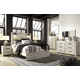 Cambeck 6pc Panel Bedroom Set in Whitewash