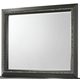 Crown Mark Micah Mirror in Black B4350-11