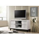 Crown Mark Akerson TV Stand in Chalk B4610-8 Crown Mark Akerson TV Stand in Chalk B4610-8