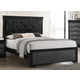 Crown Mark Amalia Full Panel Bed in Black B6918-F Crown Mark Amalia Full Panel Bed in Black B6918-F