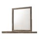 Crown Mark Millie Mirror in Grey B9200-11
