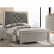 Crown Mark Phoebe Queen Platform Bed in Silver B6970-Q Crown Mark Phoebe Queen Platform Bed in Silver B6970-Q