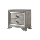 Crown Mark Vail Nightstand in Grey B7200-2