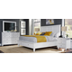 Aspenhome Cambridge 2pc Panel Storage Bedroom Set in White EST SHIP TIME IS 2 WEEKS