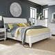 Aspenhome Cambridge 2pc Sleigh Bedroom Set in White EST SHIP TIME IS 2 WEEKS