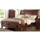 McFerran Home Furnishing B608 Queen Storage Bed in Cherry B608-Q
