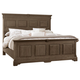 Vaughan-Bassett Heritage King Mansion Bed in Cobblestone Oak CODE:UNIV31 for 31% Off