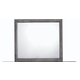 Elements International Emily Grey Mirror in Gray EG100MR Elements International Emily Grey Mirror in Gray EG100MR