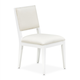 AICO Furniture Palm Gate Side Chair (Set of 2) in Cloud White 9086003-108