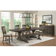 Intercon Furniture Sullivan 5pc Gathering Table Set in Burnished Charcoal Intercon Furniture Sullivan 5pc Gathering Table Set in Burnished Charcoal