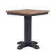 ECI Furniture Autumn Winds Adjustable Pub Table in Black & Natural 0475-10-PT/PB