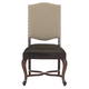 Bernhardt Eaton Square Upholstered Side Chair (Set of 2) in Harvest Brown 352-541 Bernhardt Eaton Square Upholstered Side Chair (Set of 2) in Harvest Brown 352-541