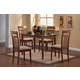 Coaster 5pc Dining Set in Brown 150430
