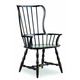 Hooker Furniture Sanctuary Spindle Back Arm Chair (Set of 2) - Ebony 3005-75300 Hooker Furniture Sanctuary Spindle Back Arm Chair (Set of 2) - Ebony 3005-75300