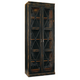 Hooker Furniture Sanctuary Thin Display Cabinet in Ebony 3005-50001
