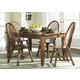 Liberty Furniture Treasures 5pc Casual Dining Room in Rustic Oak Finish 17-CD