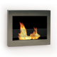 Anywhere Fireplace SoHo Wall Mount Fireplace in Stainless Steel 90299