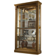 Pulaski Estate Oak Two Way Sliding Door Curio Pulaski Estate Oak Two Way Sliding Door Curio