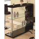 Coaster Rectangular Bar Unit in Black 100165